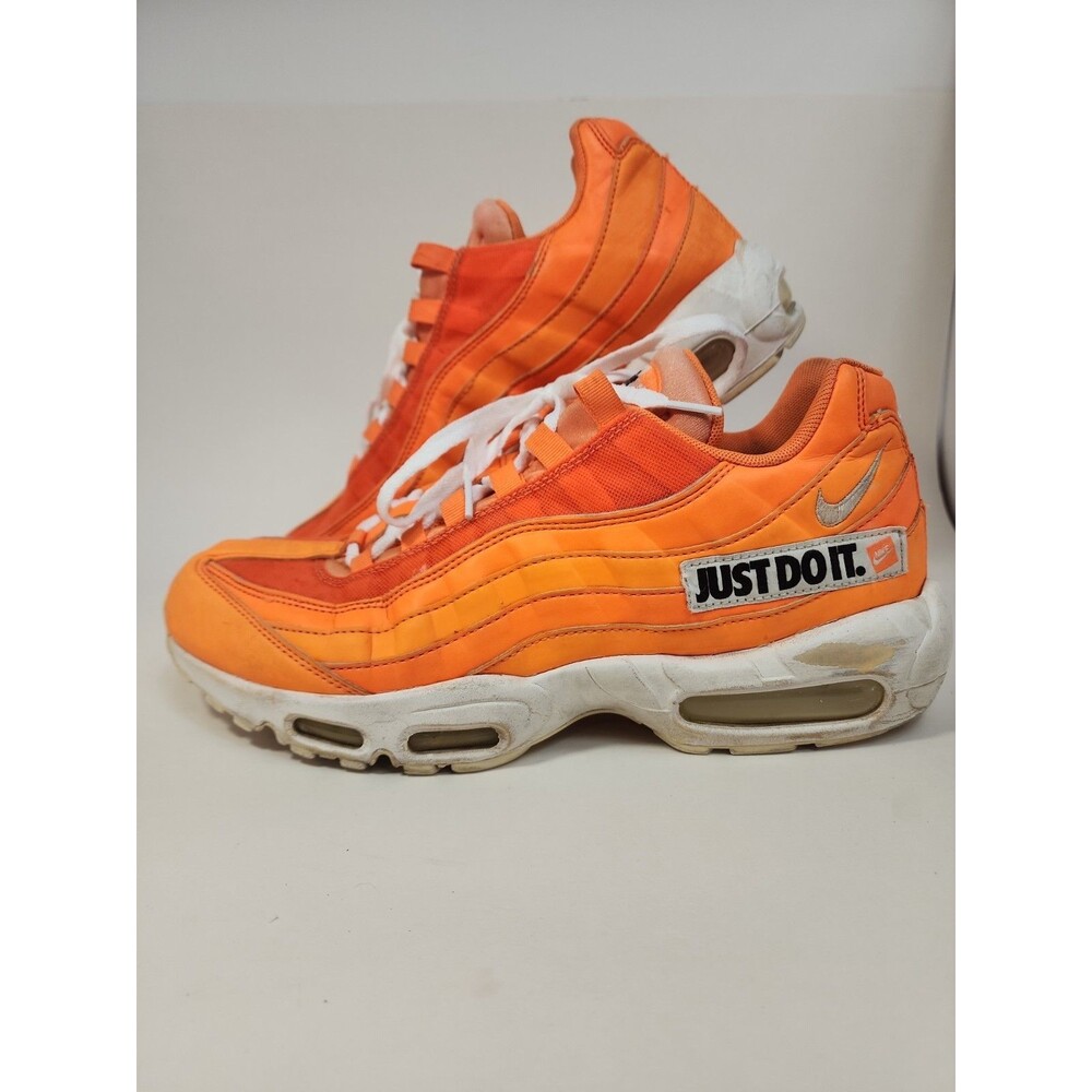 Nike Air Max 95 Just Do It 2018 Orange Shoes Sneakers AV6246-800 - Mens Size 10